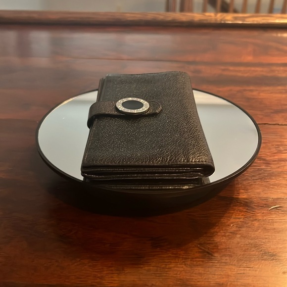 BVLGARI Calf Leather Bifold Continental Wallet - Picture 4 of 12